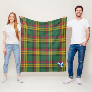 Couverture Polaire Scotts MacMillan Ancien Tartan Plaid