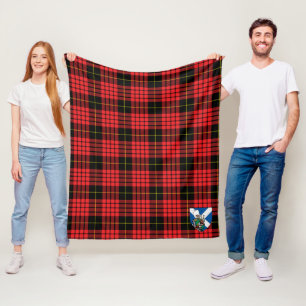Couverture Polaire Scotts MacQueen Tartan Plaid