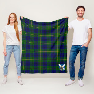 Couverture Polaire Scotts Marjoribanks Moderne Tartan Plaid