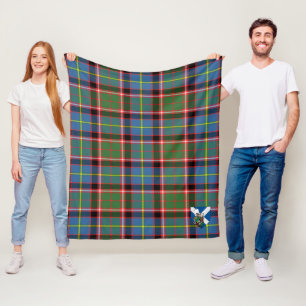 Couverture Polaire Scotts Stirling Tartan Plaid