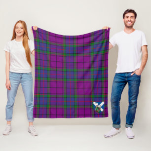 Couverture Polaire Scotts Wardlaw Tartan Plaid