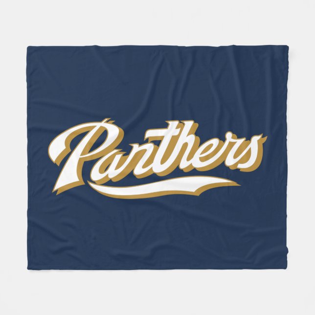 Couverture Polaire Script de Panthers FIU (Devant (Horizontal))