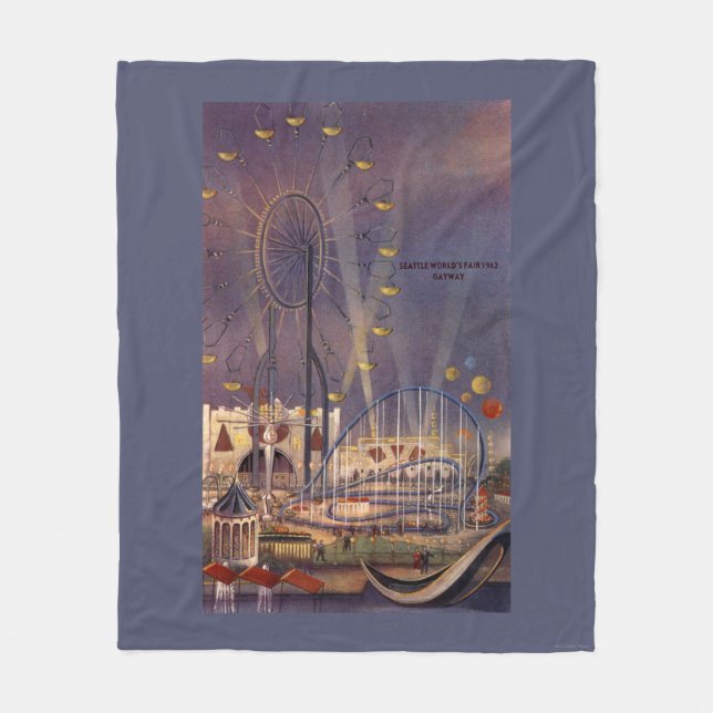 Couverture Polaire Seattle, affiche de l'Exposition universelle (Devant)