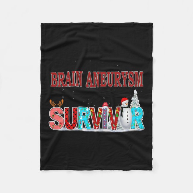 Couverture Polaire Sensibilisation à l'neurysme 11 (Devant)