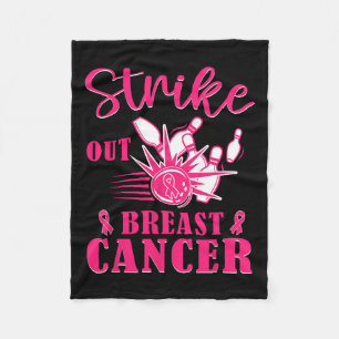 Couverture Polaire Sensibilisation au cancer - Strike de bowling deho