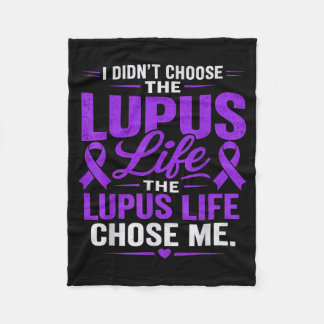 Couverture Polaire Sensibilisation au lupus Je n'ai pas choisi la vie