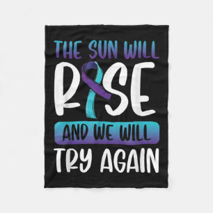 Couverture Polaire Sensibilisation au suicide _Le Soleil va se lever 