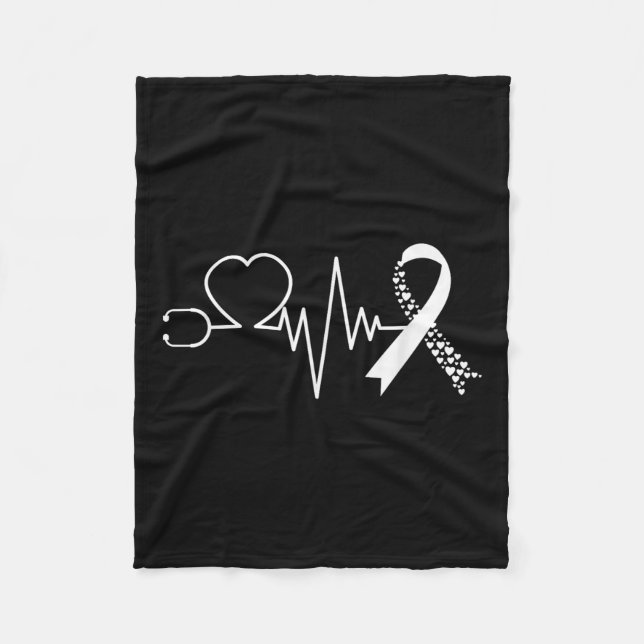 Couverture Polaire Sensibilisation aux maladies cardiaques Go Red In  (Devant)