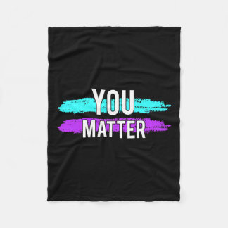 Couverture Polaire Sensibilisation Vous Problème Conception Cadeau Po