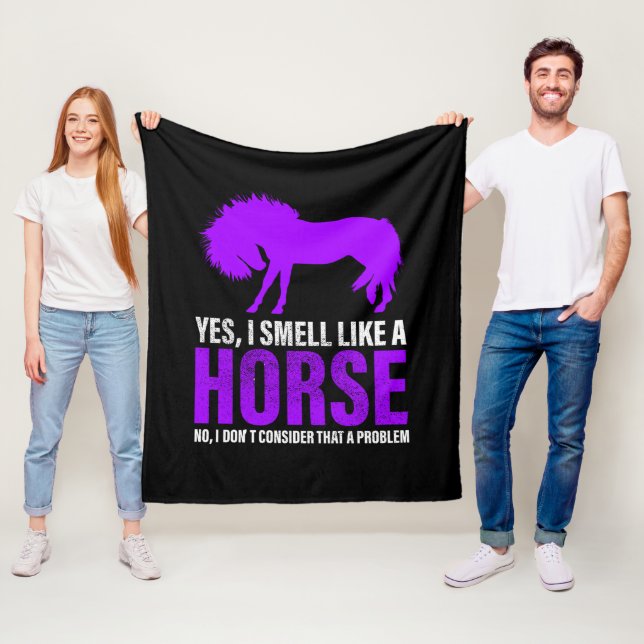 Couverture Polaire Sentir comme un cheval n'est pas un problème (En situation)