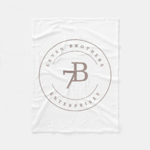 Couverture Polaire Sept Frères Entreprises Fleece Blanche