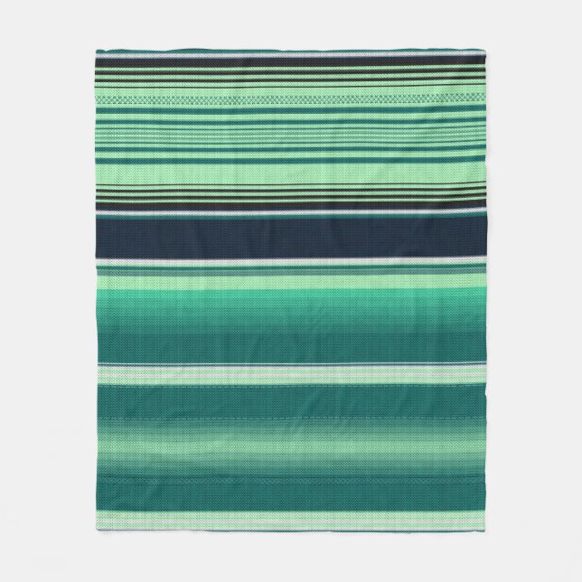 Couverture Polaire Serape mexicain #2 (Devant)