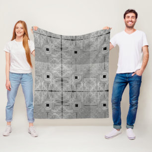 Couverture polaire Serenade Argent