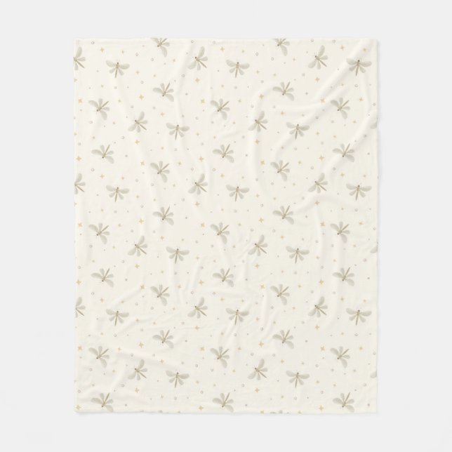 Couverture Polaire Serene Dragonflies Fleece Blanket (Devant)