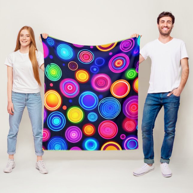 Couverture Polaire Serviette (En situation)