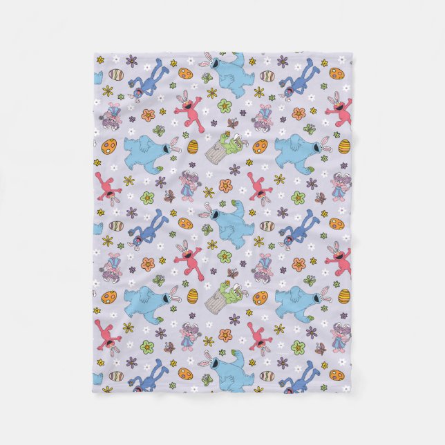 Couverture Polaire Sesame Street Bunny Motif (Devant)