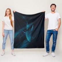 Shark Original 50 x 60 Fleece Blanket