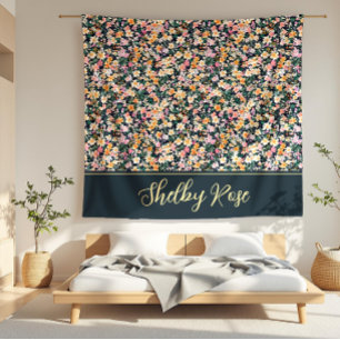 Couverture Polaire Shelby Rose Dainty Cottagecore Ditsy