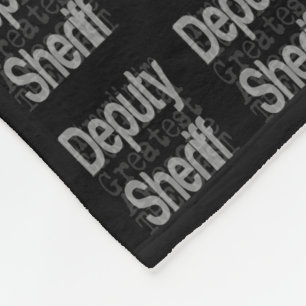 Couverture Polaire Sheriff Extraordinaire adjoint