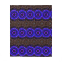 Sherpa Blanket violet brun