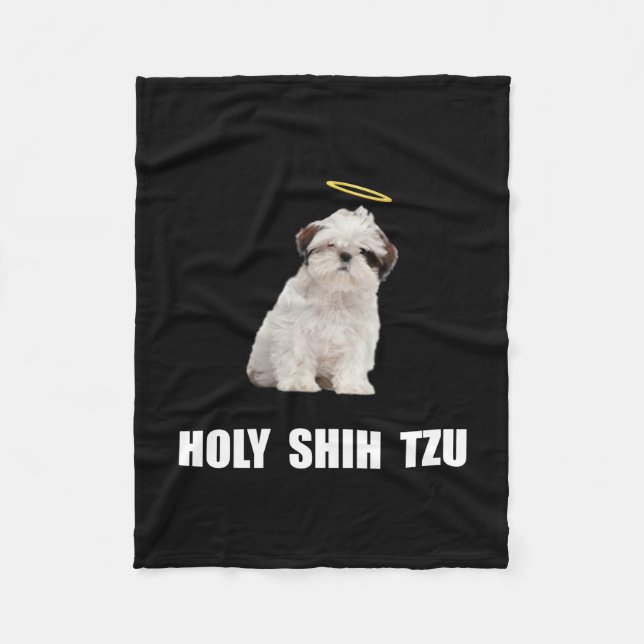 Couverture Polaire Shih saint Tzu (Devant)