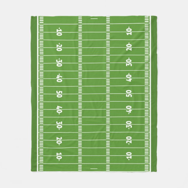 Couverture Polaire Show off your colors - Football (Devant)