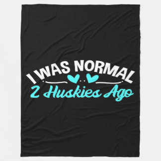 Couverture Polaire Siberian Husky Dog Owner Normal Husky Dog