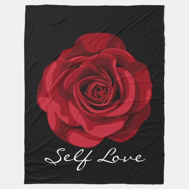 Couverture Polaire Signature Self Love Fleece Blanket (Devant)