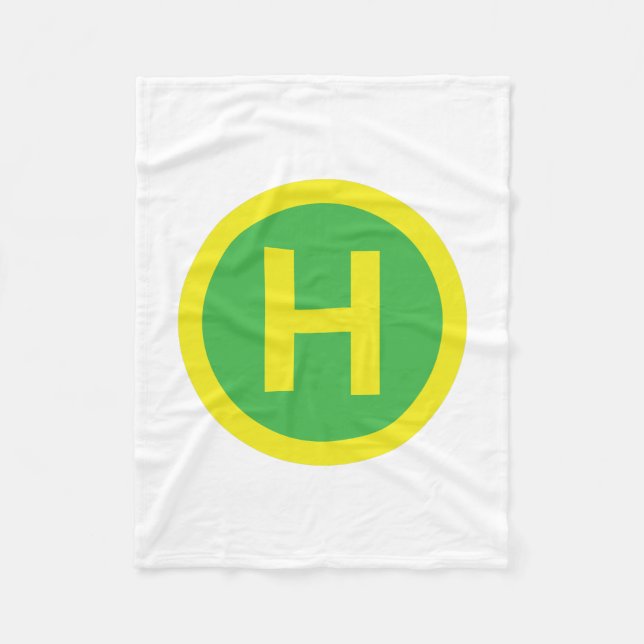 Couverture Polaire SIGNE Helipad (Devant)