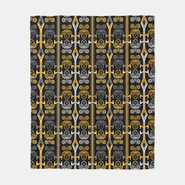 Couverture Polaire Signes zodiaques (Devant)