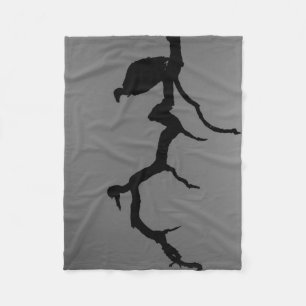 Couverture Polaire Silhouette vautour