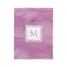 Simple clair violet Marbre subtil Monogramme moder