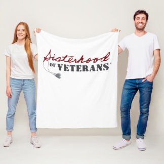 Couverture Polaire Sisters of Veterans Military Pride Design