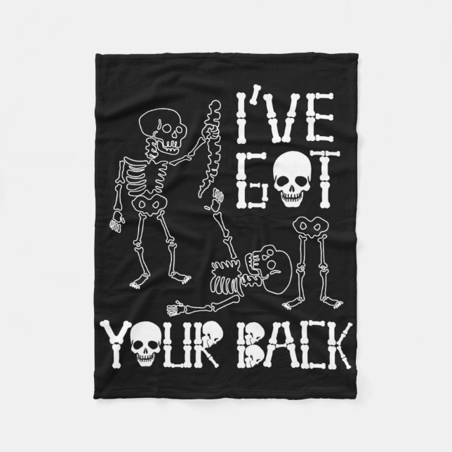 Couverture Polaire Skeletons Halloween J'Ai Votre Costume Ck Hommes Q (Devant)