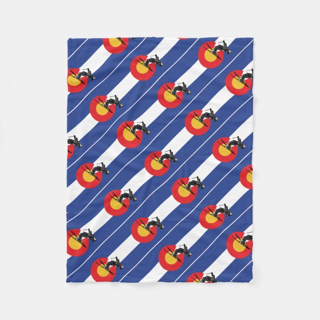 Couverture Polaire Ski du Colorado (Devant)