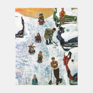 Couverture Polaire Sledding et creuser