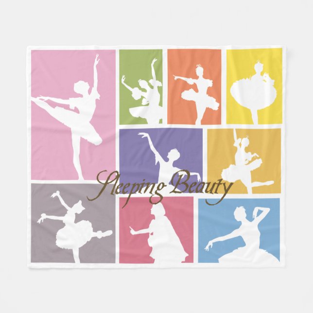Couverture Polaire Sleeping Beauty ブランケット (Devant (Horizontal))