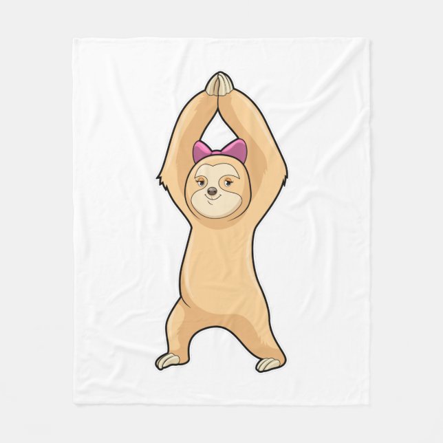 Couverture Polaire Sloth at Fitness (Devant)