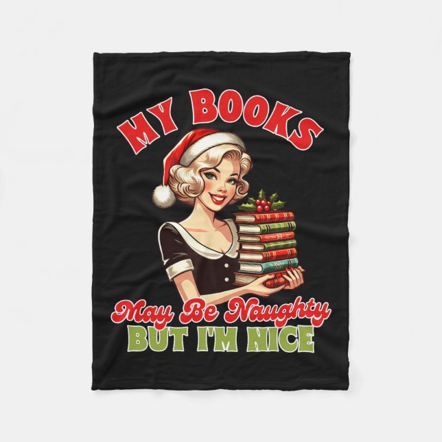 Couverture Polaire Smut Reader Noël Mes Livres Sont Peut-Être Mauvais (Devant)