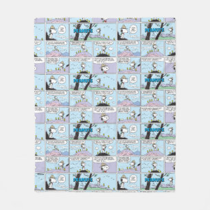 Couverture Polaire Snoopy & Friends   Aller Randonnée