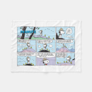 Couverture Polaire Snoopy & Friends   Aller Randonnée