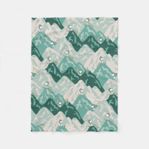 Couverture Polaire Snoopy Grand Motif extérieur