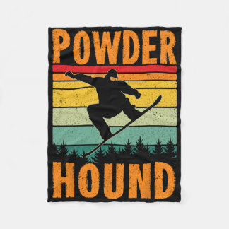 Couverture Polaire Snowboard - Poudre Hound