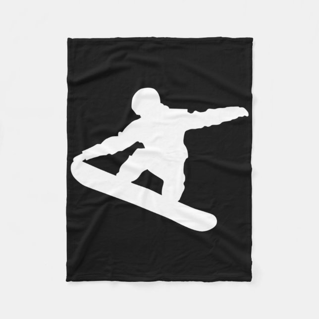 Couverture Polaire Snowboard Snowboard Snowboard Snowboard Snow Fun S (Devant)