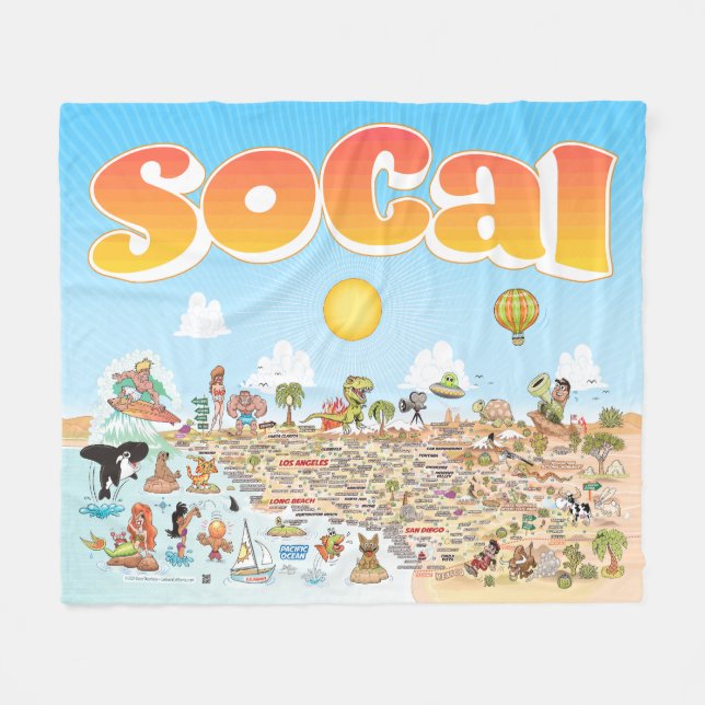 Couverture Polaire SoCal moyen (Devant (Horizontal))