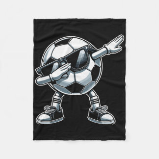 Couverture Polaire Soccer Byll Dabbing Funny Sports Player Soccer 