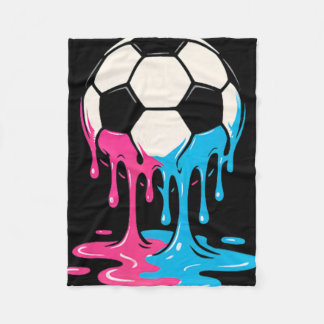 Couverture Polaire Soccer Ice Cream Drip Boys Youth Players Fan Socce