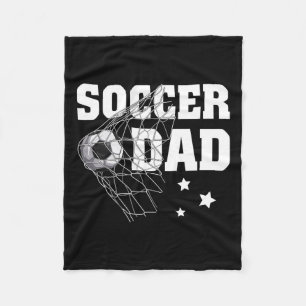 Couverture Polaire Soccer Papa Daddy Soccer Sport Amateurs De Sport A
