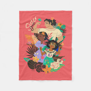 Couverture Polaire Soeurs Encanto   Sister Buts Floral Graphic