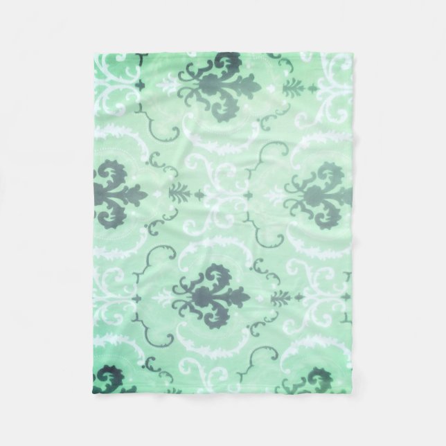Couverture Polaire Soft Green pastel (Devant)